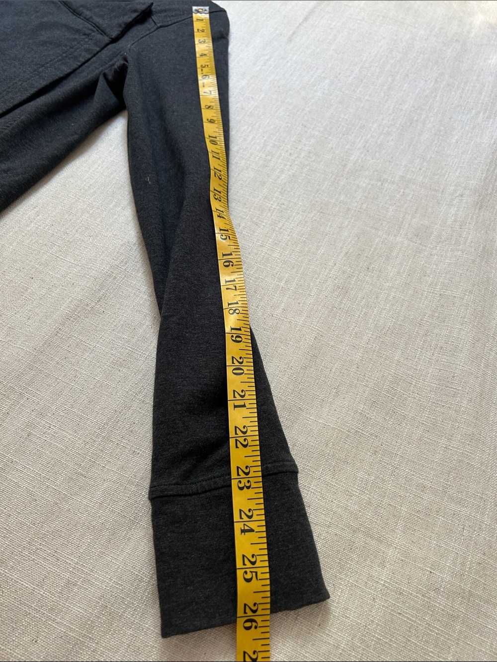lululemon athletica Coast Wrap II Women's 6 Charcoal Gray Cowl Neck Yoga Jacket - Picture 11 of 14